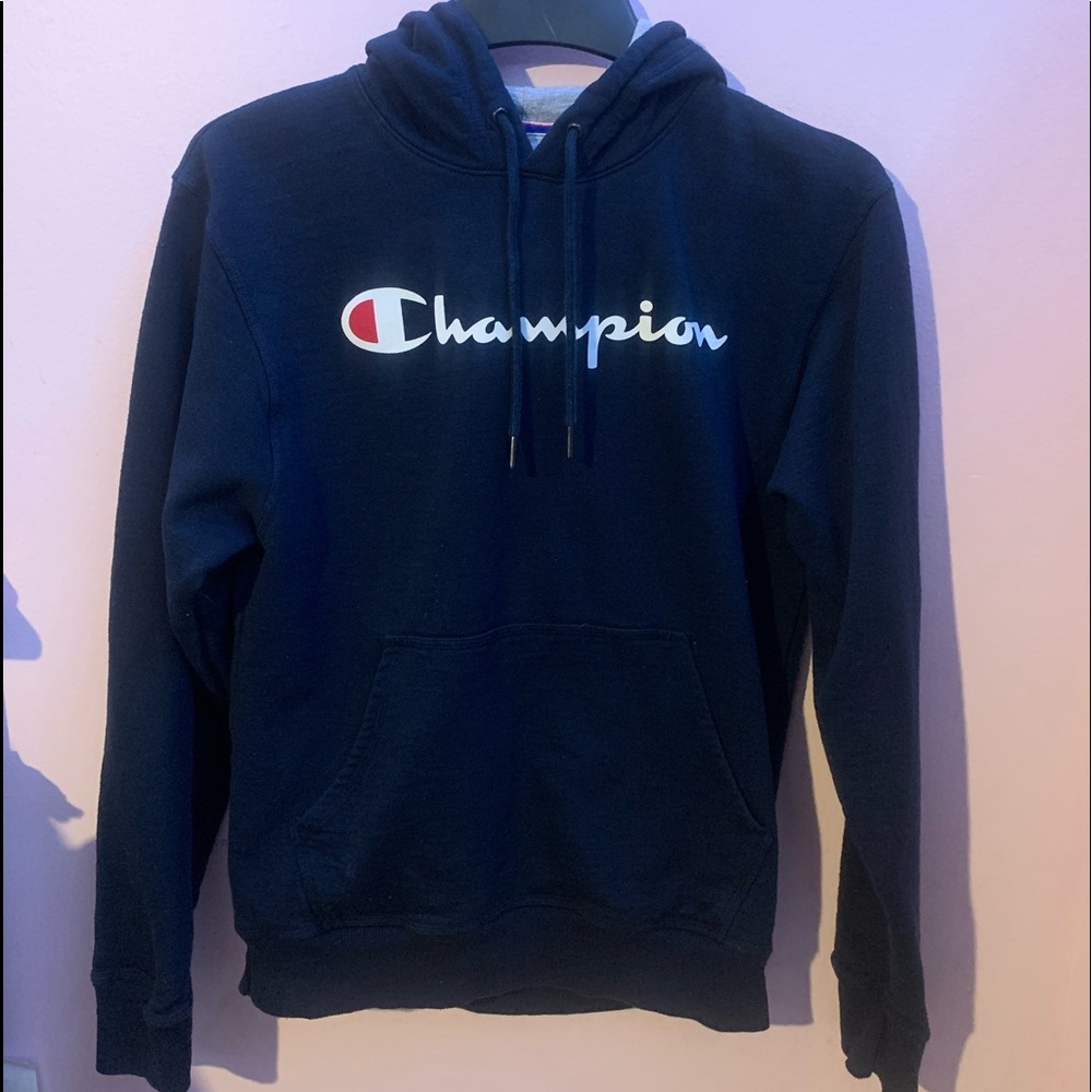 Champion Navy Blue Hoodie